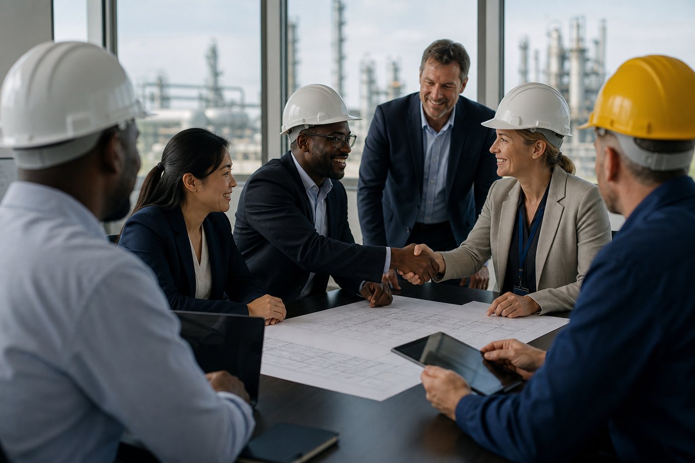 Cross-industry HSE collaboration meeting between operators and contractors